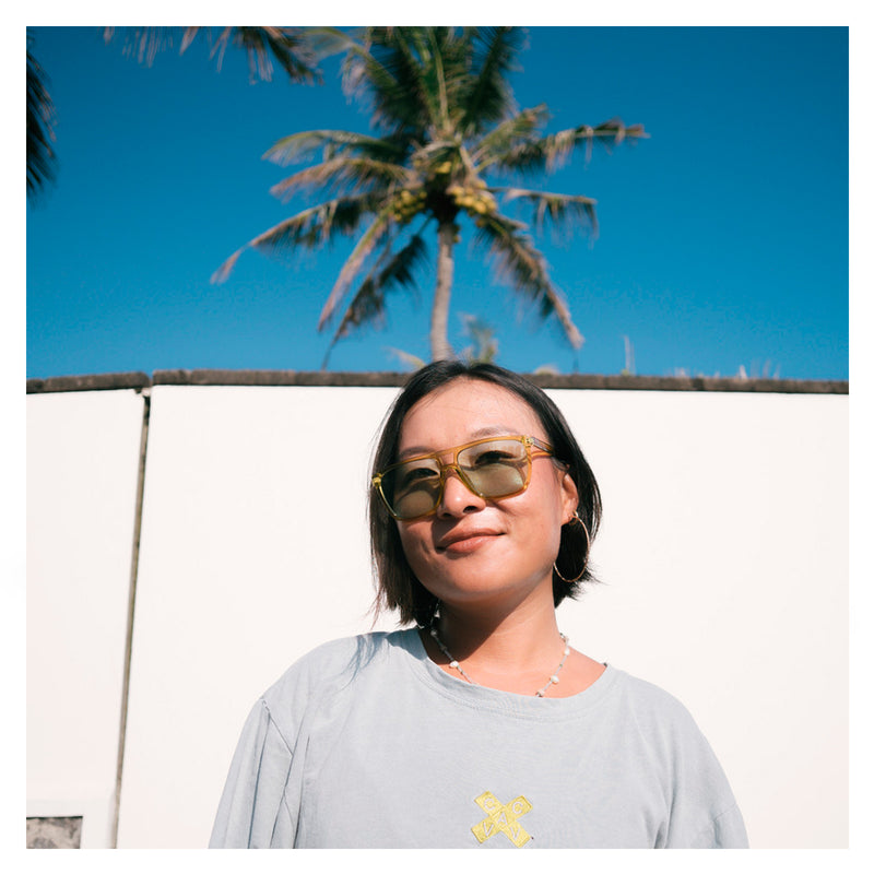Gafas de sol - Siljan Transparent Olive