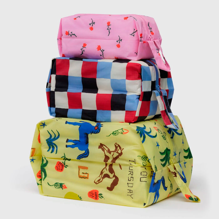 Bolsitas con cremallera Baggu - Painted Prairie