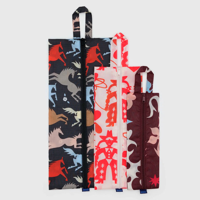 Bolsitas con cremallera Baggu - Western Cut Outs