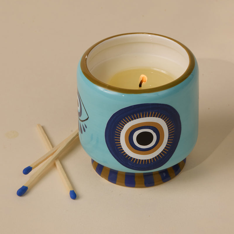Vela en cuenco cerámico Paddywax - Incienso y Humo 🧿