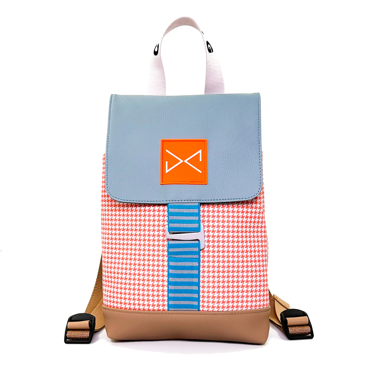 Mochila The Hook Mini Impermeable con bolsillo extra Daniel Chong - Solapa Gris