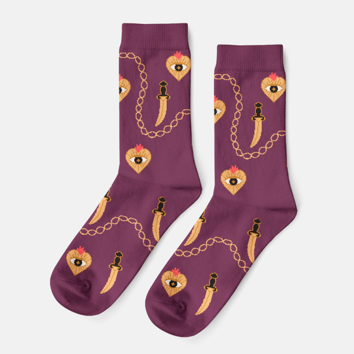 Calcetines - Heart and Dagger
