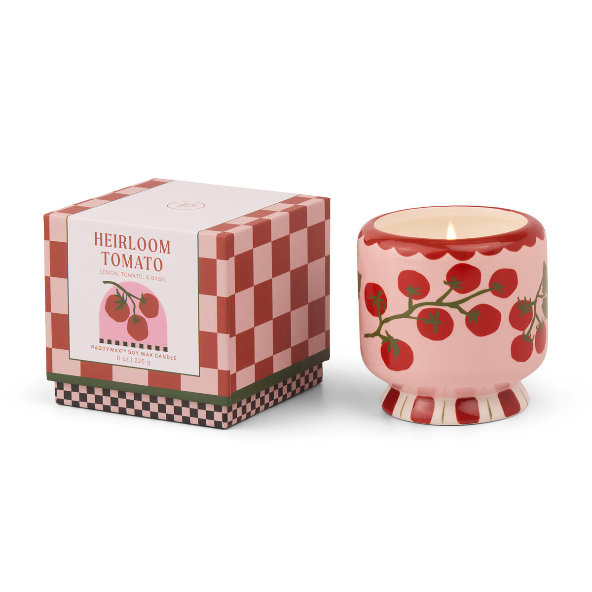 Vela en cuenco cerámico Paddywax - Tomate reliquia 🍅
