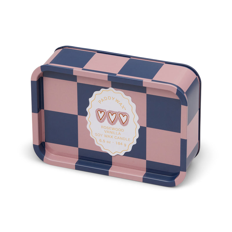 Vela en lata Paddywax - Vainilla y Palo de Rosa 💕
