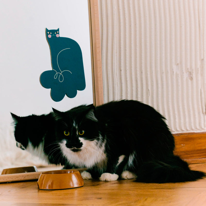 Decoración de pared - Gato azul