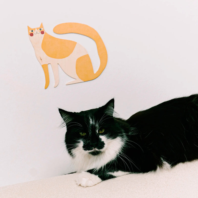 Decoración de pared - Gato moteado