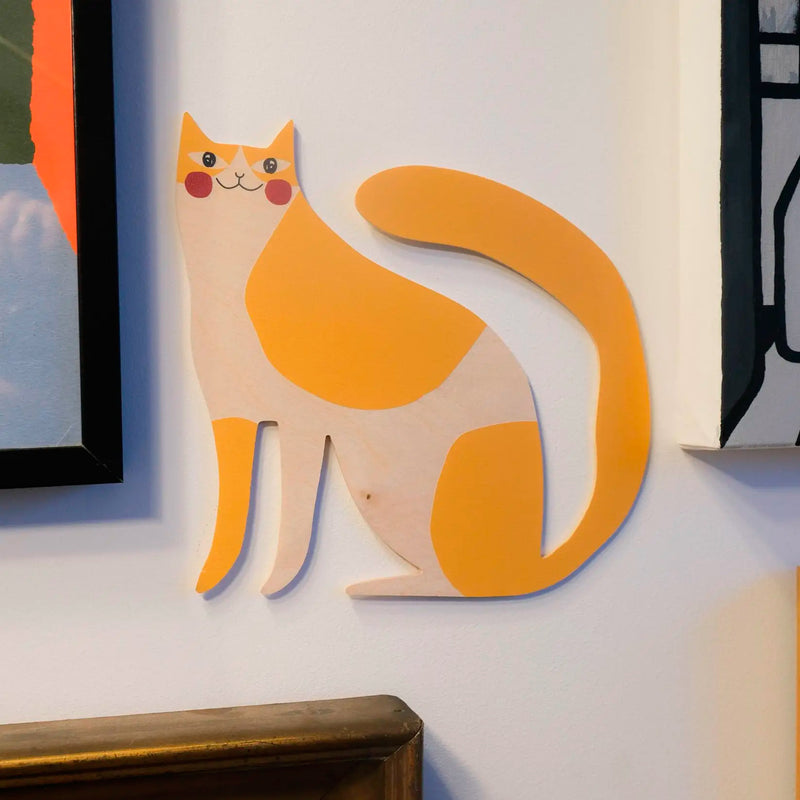 Decoración de pared - Gato moteado