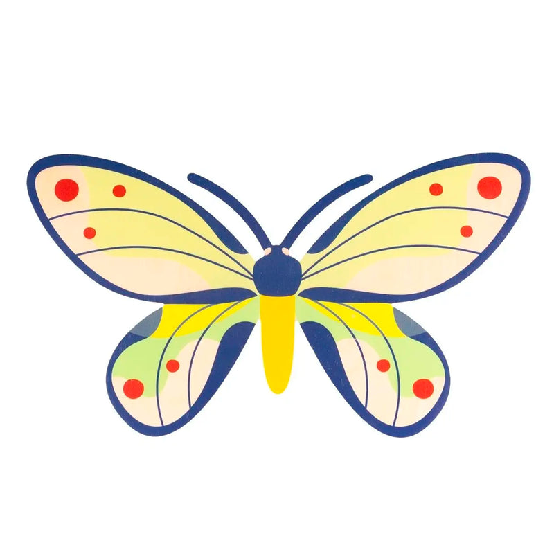 Decoración de pared - Mariposa alas de pájaro