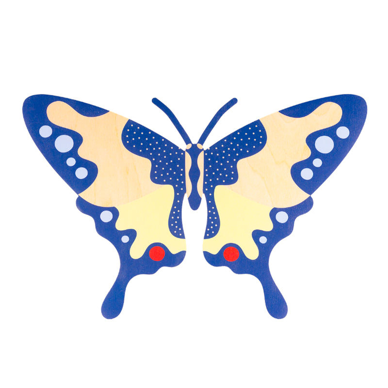 Decoración de pared - Mariposa cola de golondrina