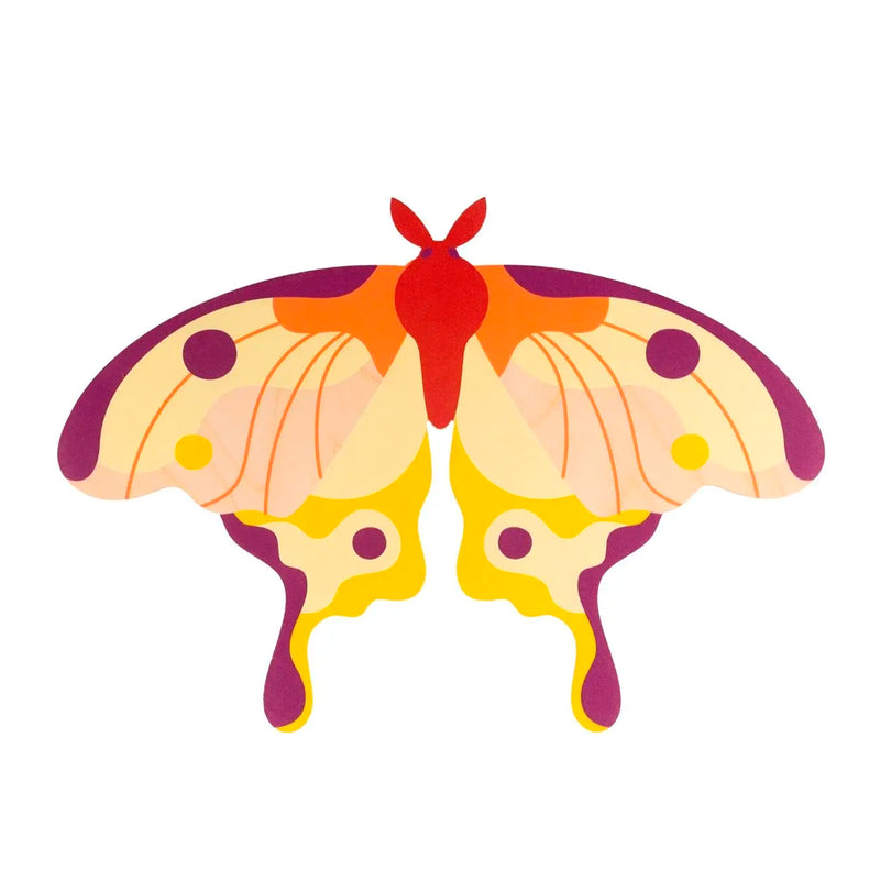 Decoración de pared - Polilla cometa