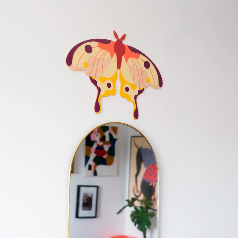 Decoración de pared - Polilla cometa
