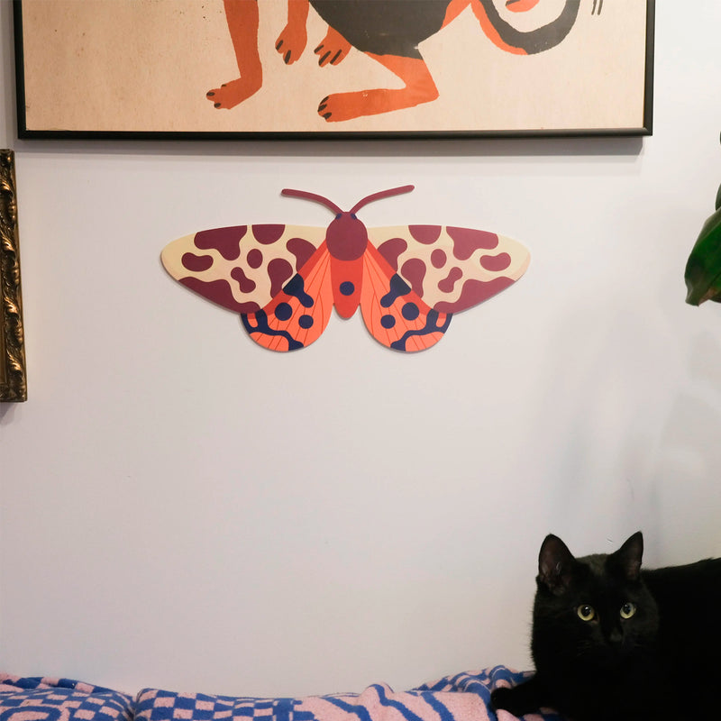 Decoración de pared - Polilla tigre