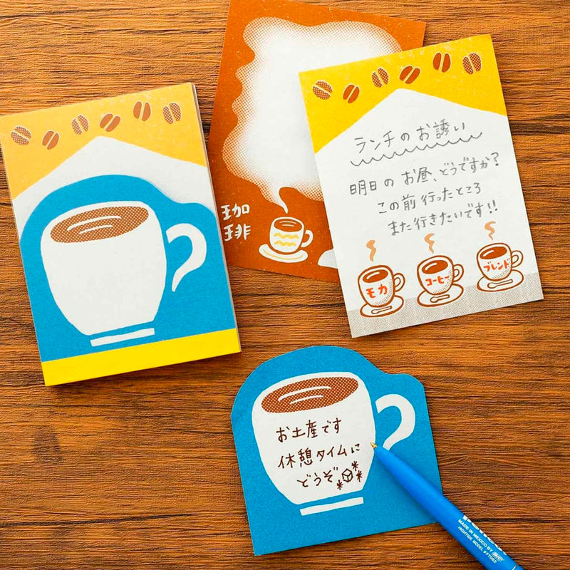 Notas - Aji Gami Memo Pad Blue ☕