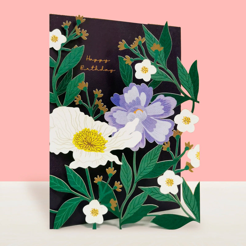 Postal - Happy Birthday Flores 🌼