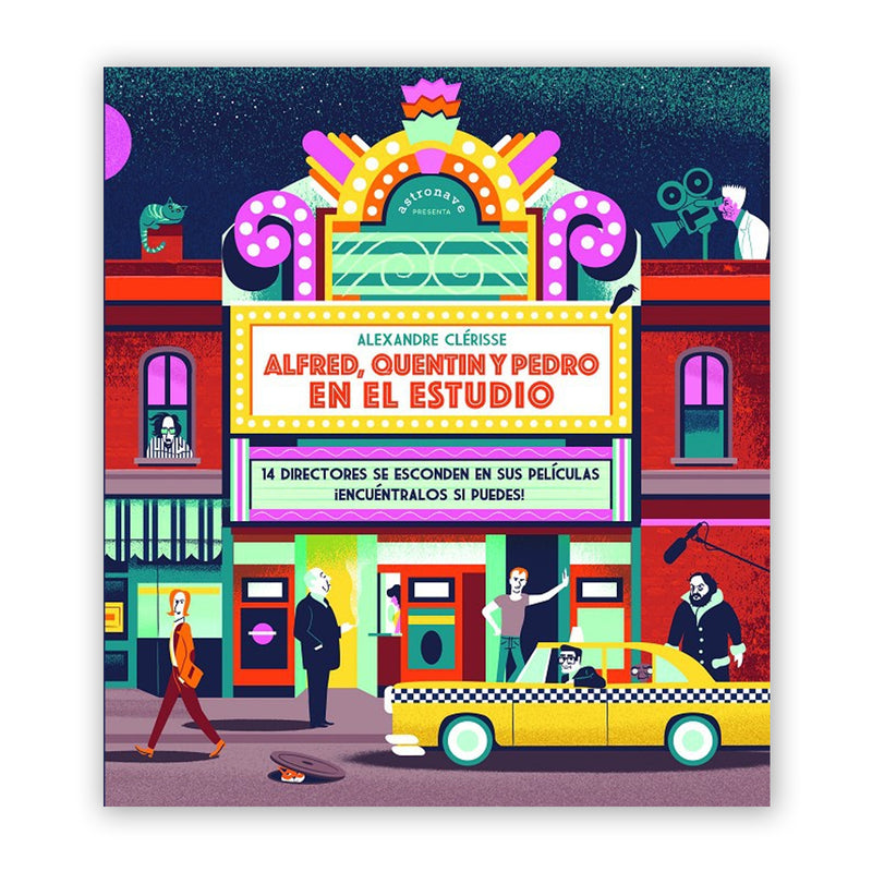 Libro - "Alfred, Quentin y Pedro en el estudio" de Alexandre Clérisse