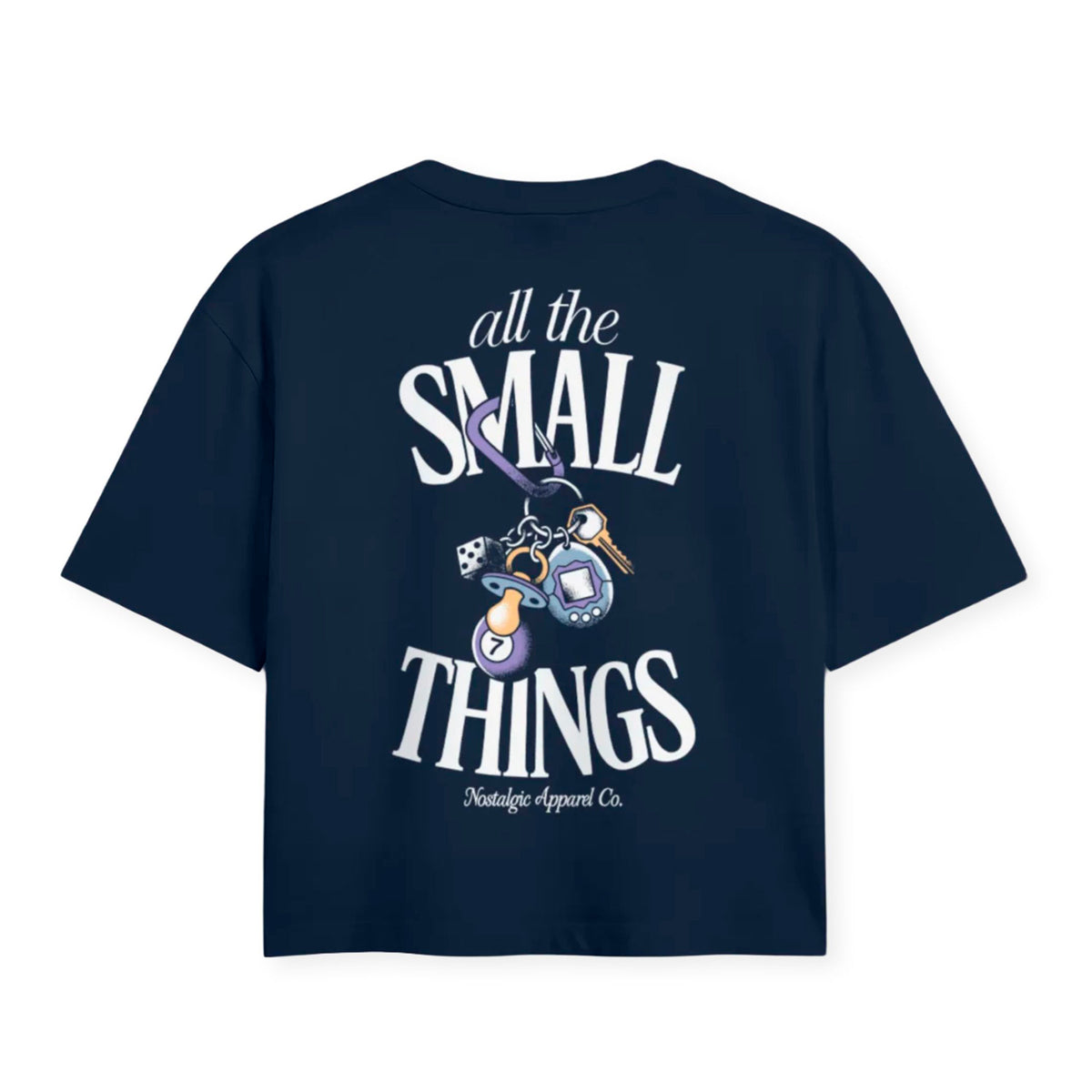 Camiseta Nostalgic Apparel - "All the Small Things" Cropped