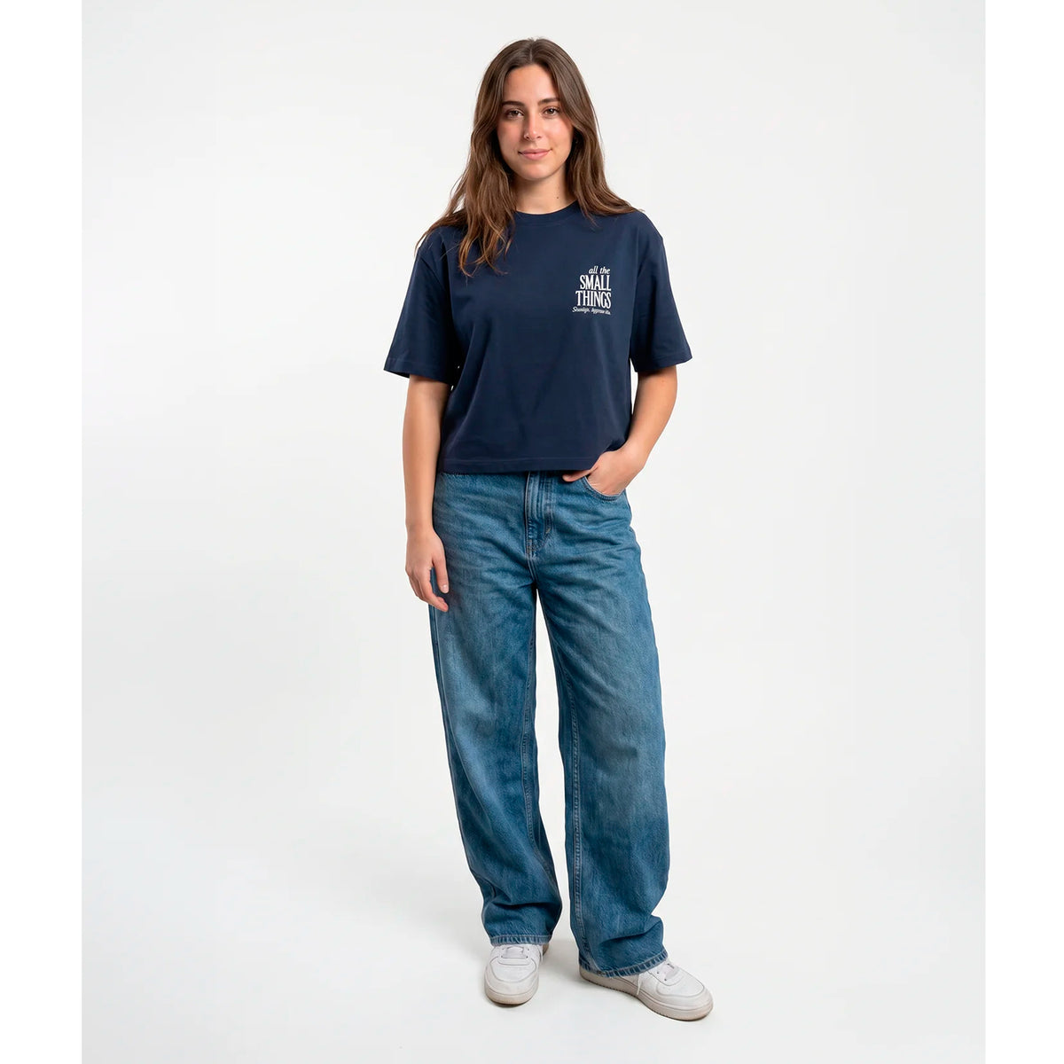 Camiseta Nostalgic Apparel - "All the Small Things" Cropped