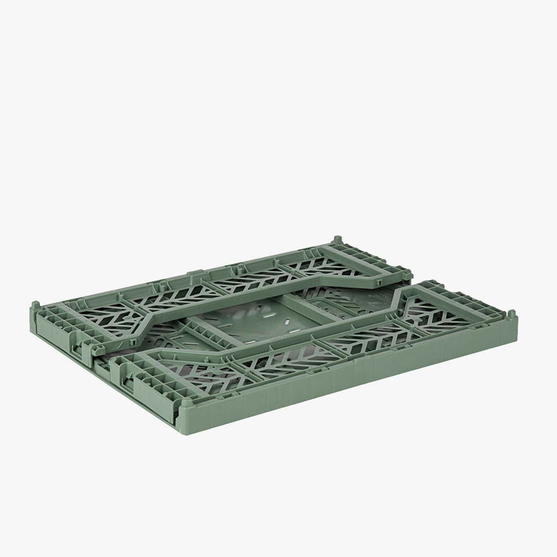 Caja plegable grande - Almond Green