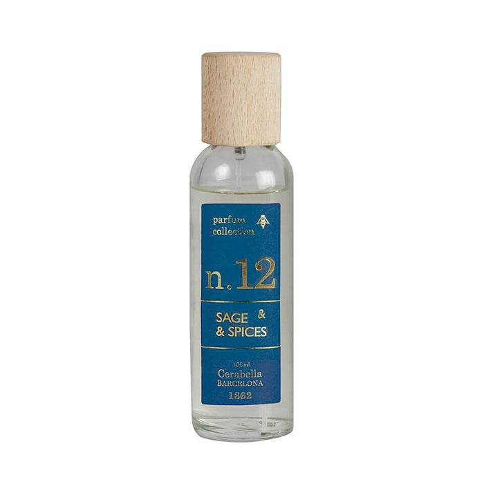 Room Spray Cerabella - Nº12 Salvia y Especias