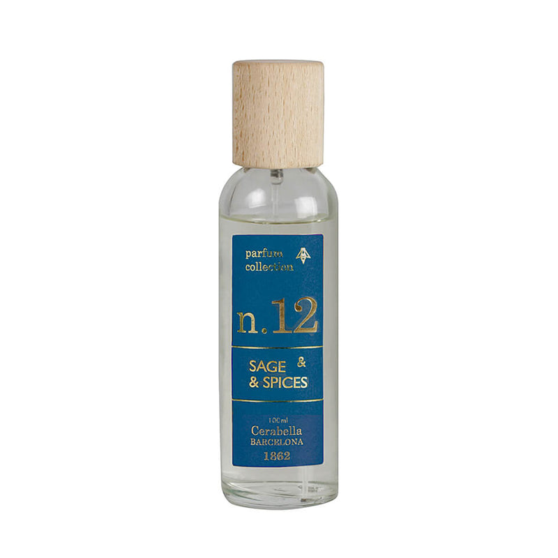 Room Spray Cerabella - Nº12 Salvia y Especias