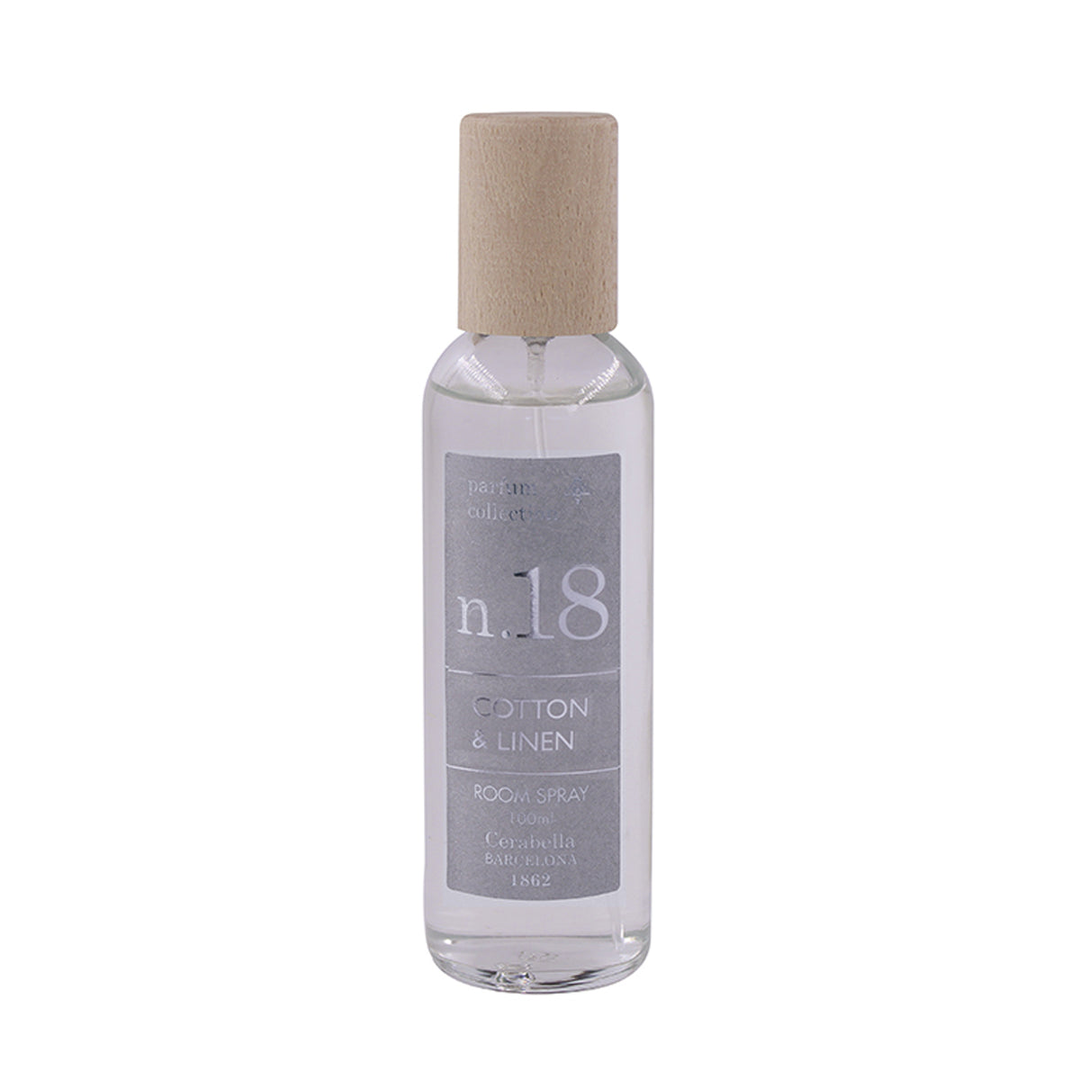 Room Spray Cerabella - Nº18 Algodón y Lino