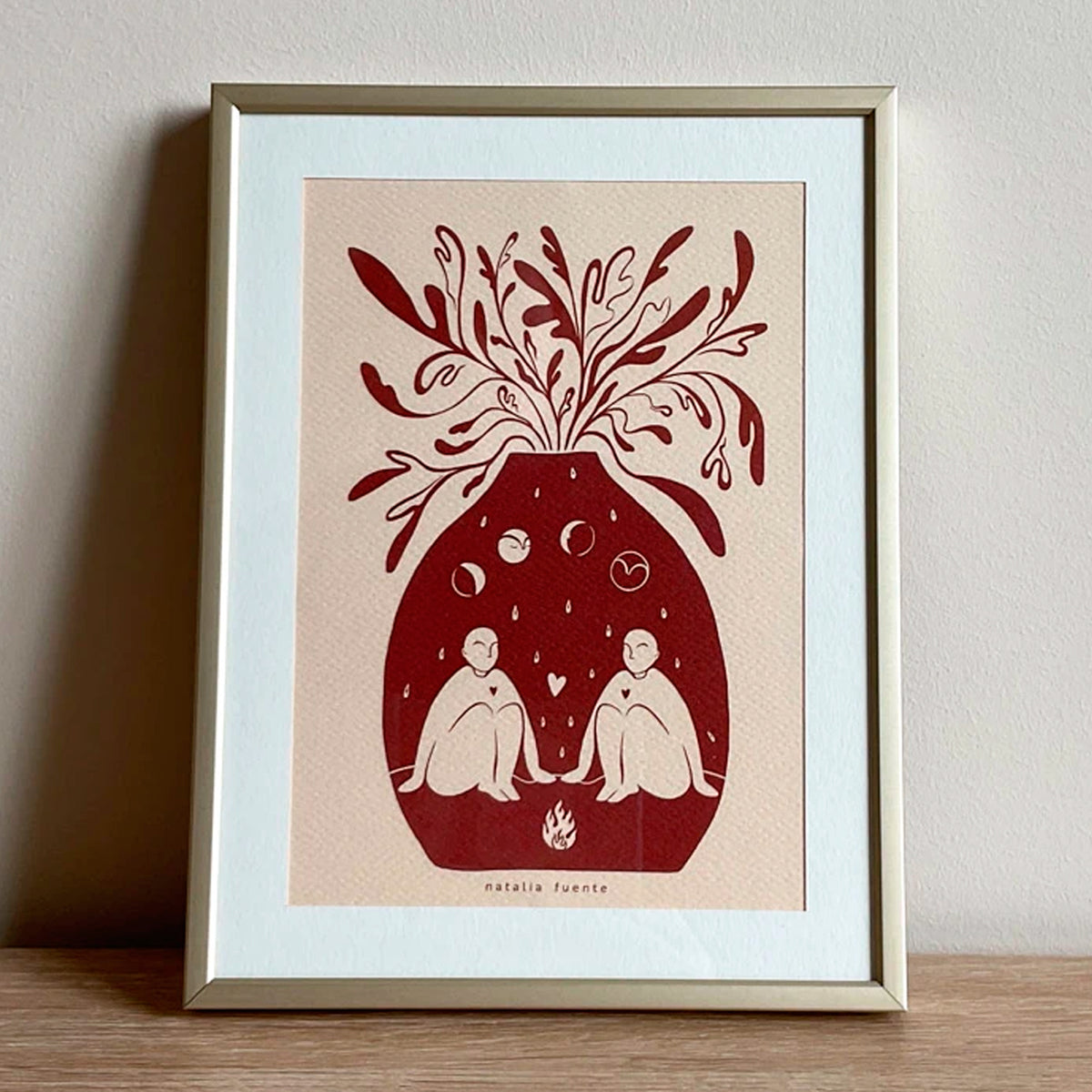 Print de Natalia Fuente A5 - Amor