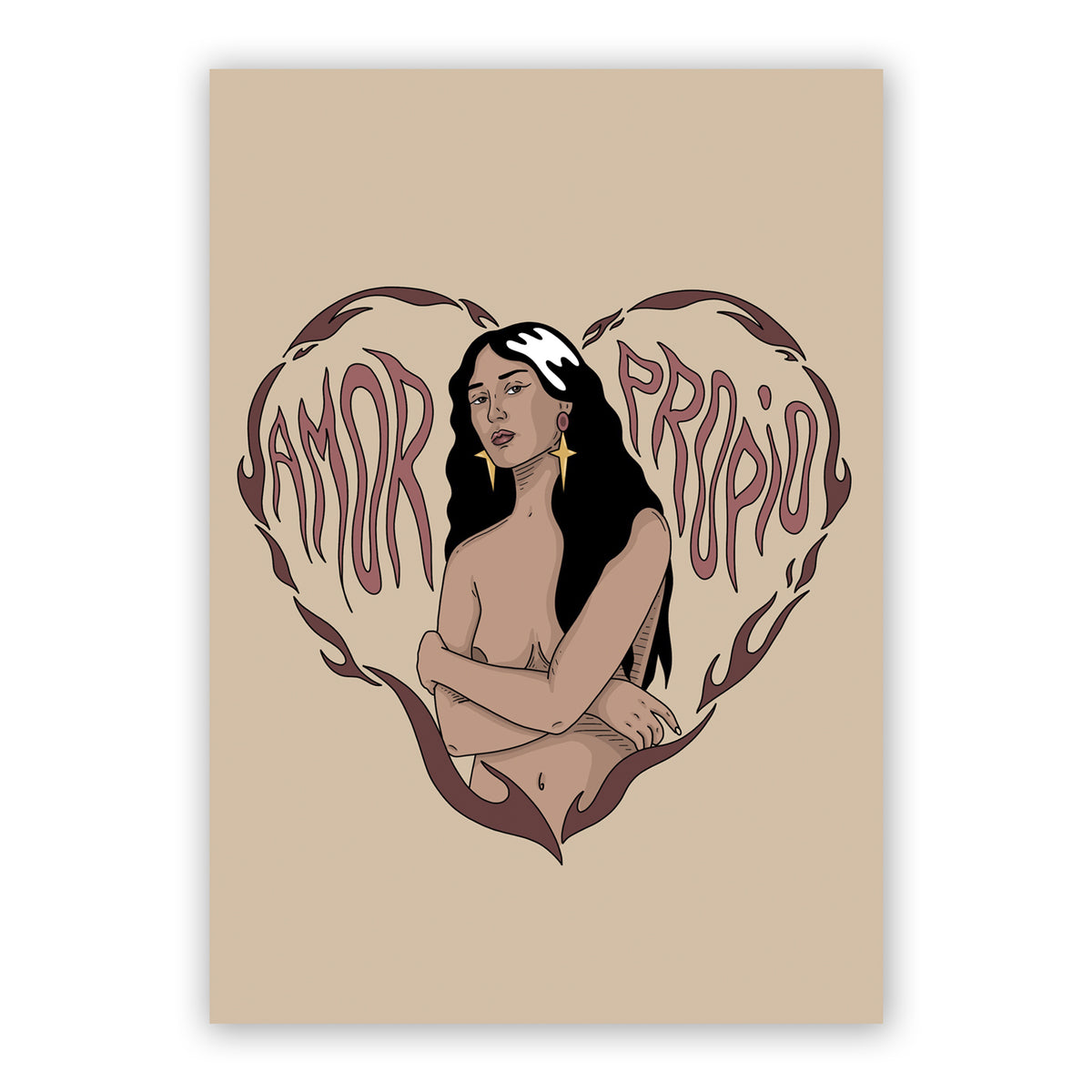 Print de Sofía Ozcoz A5 - "Amor propio"