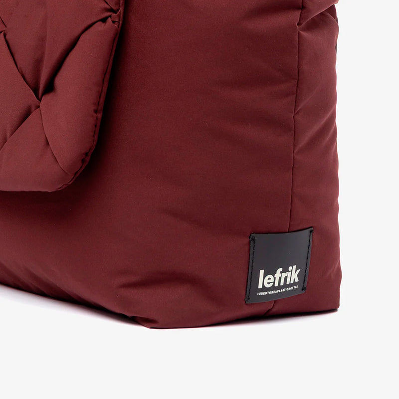 Bolso Lefrik - Ani Braided Burgundy