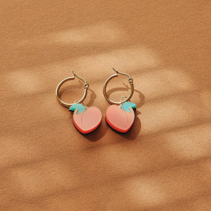 Pendientes - Aros Albercoc 🍑