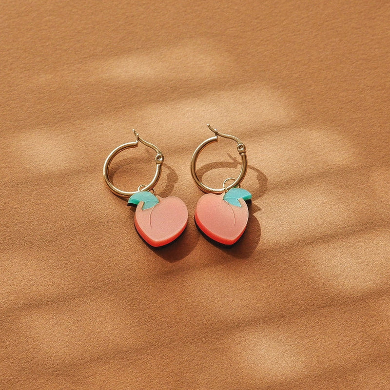 Pendientes - Aros Albercoc 🍑