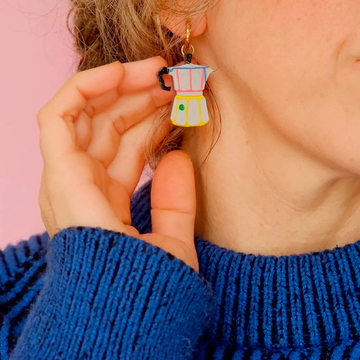 Pendientes - Aros Moka ☕