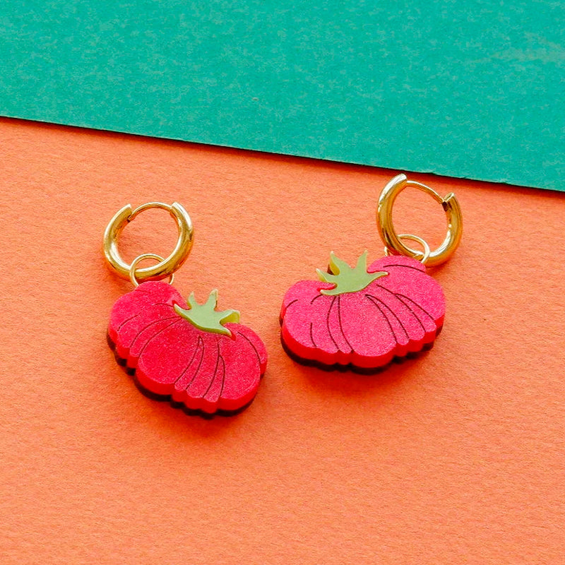 Pendientes - Aros Tomaca 🍅