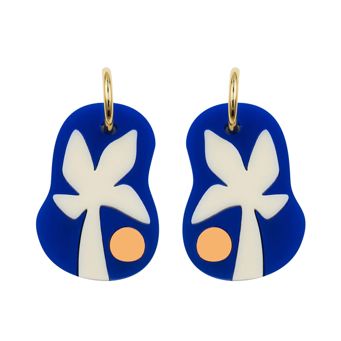 Pendientes de aro - Area naranja