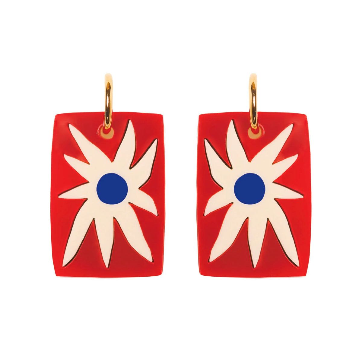 Pendientes - Estrela Rojo