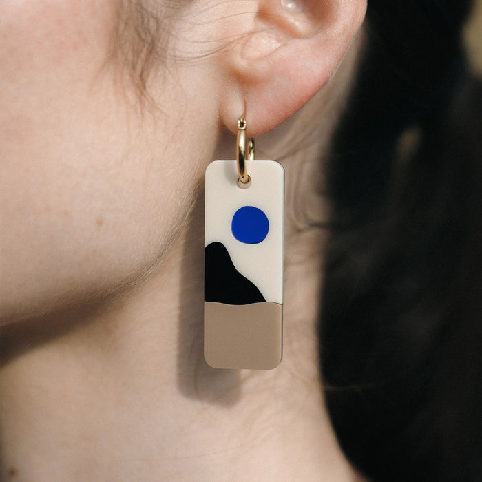 Pendientes de aro - Louro Día