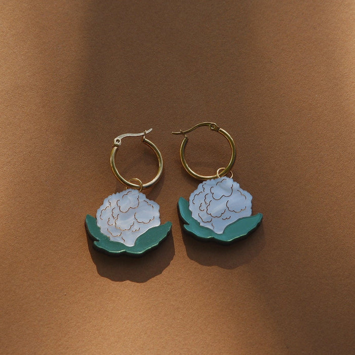 Pendientes - Aros Floricol