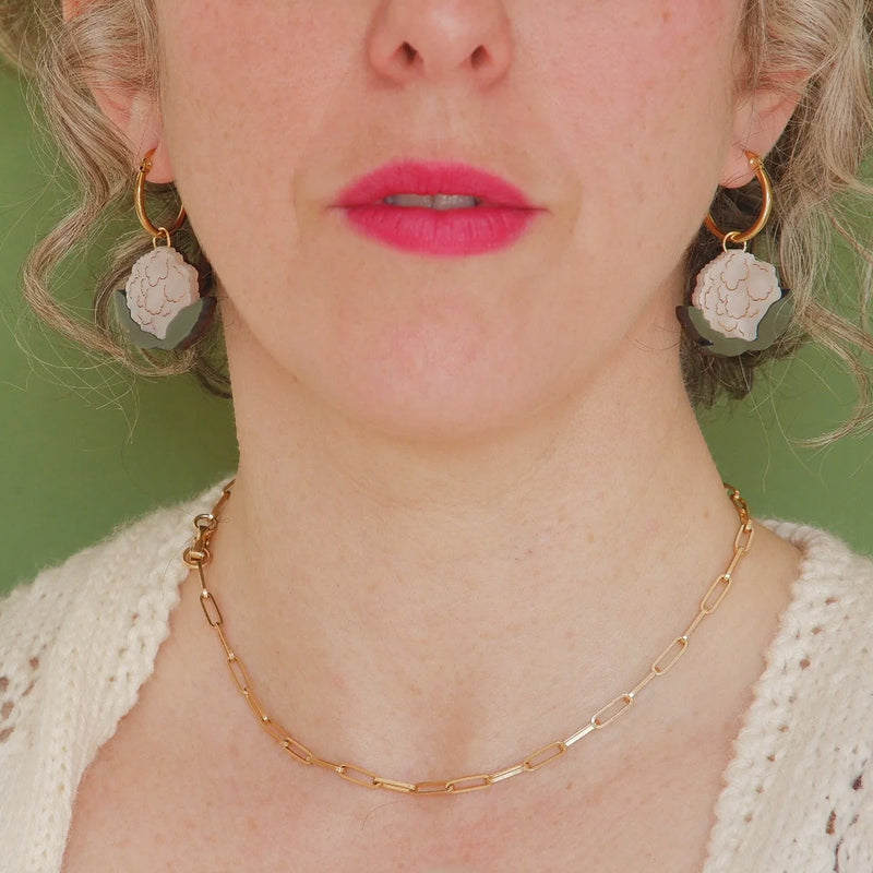 Pendientes - Aros Floricol