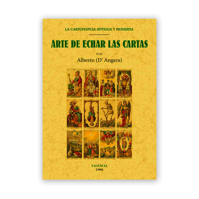 Libro - "Arte de echar las cartas" de Aberto (D'Angers)