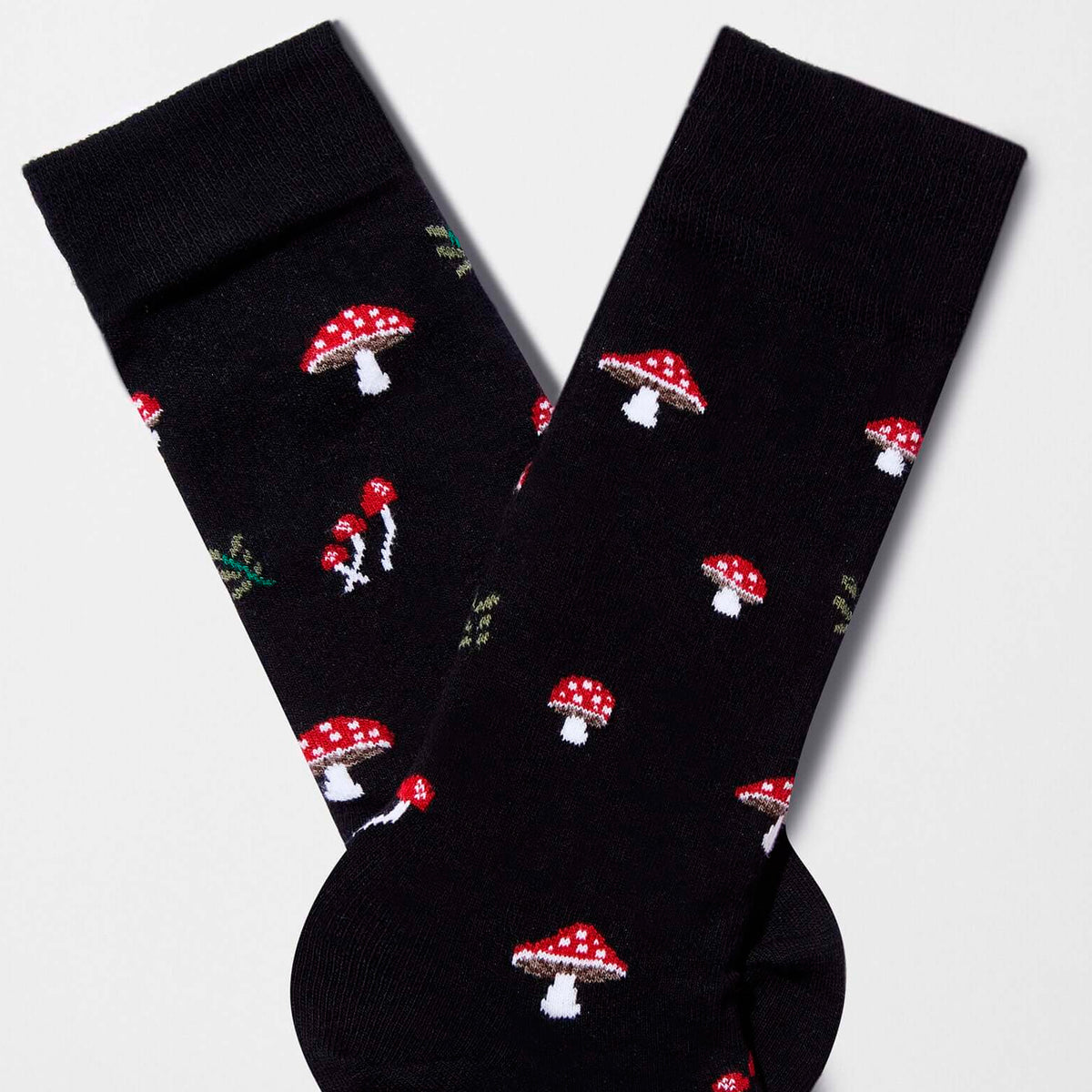 Calcetines Besocks - BeMushroom Black 🍄