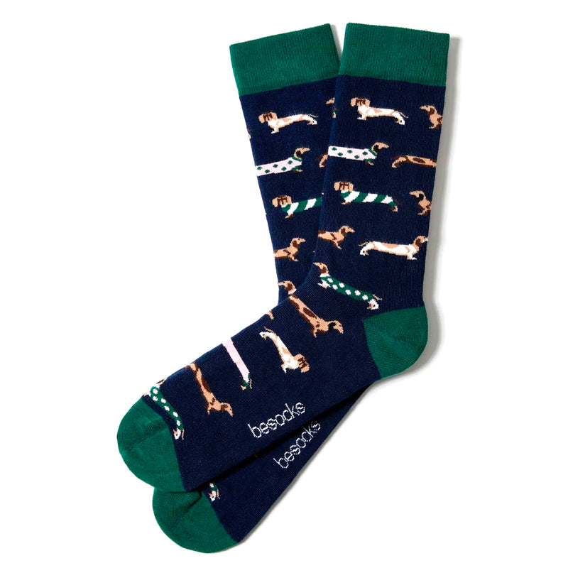 Calcetines Besocks - BePets Navy 🐶🌭