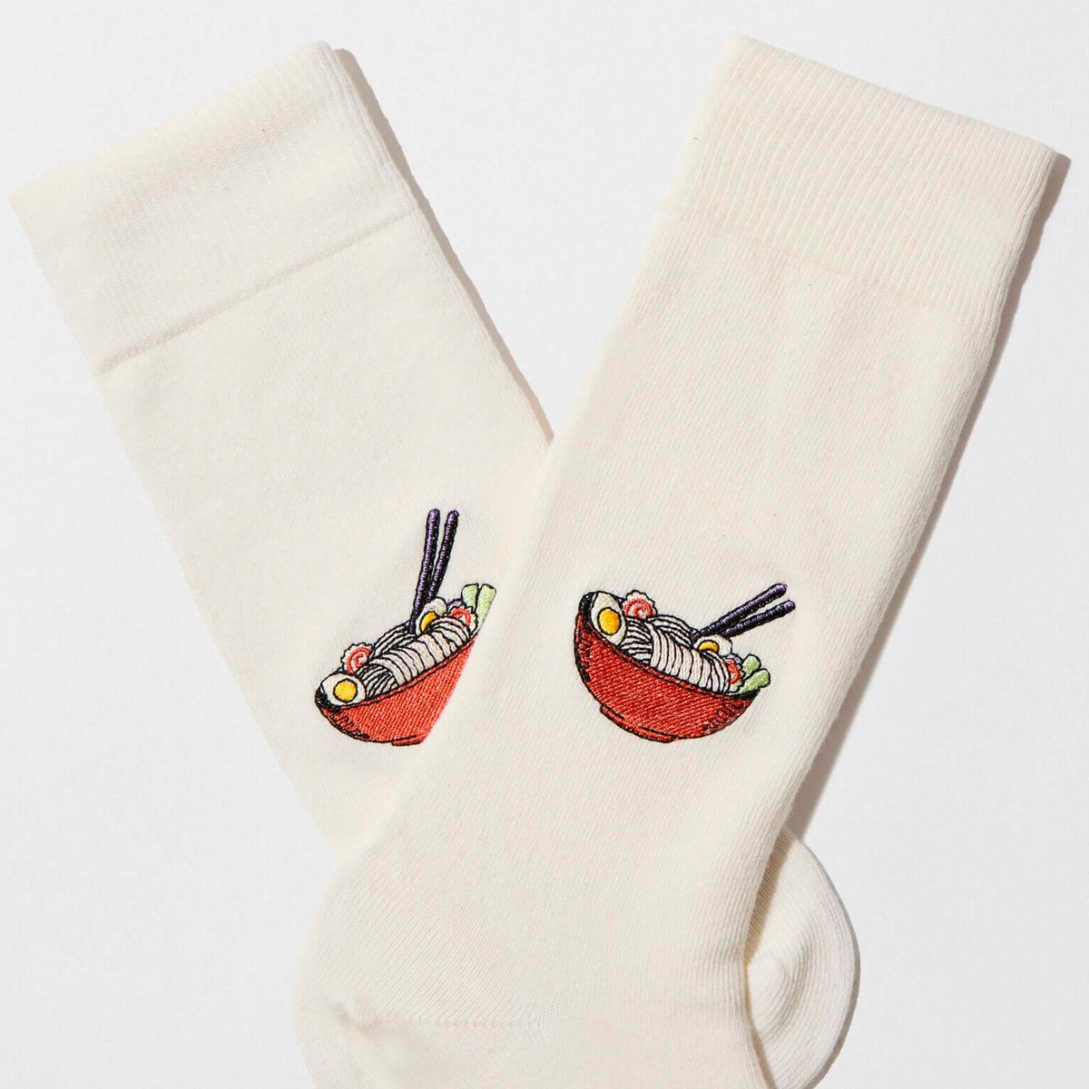 Calcetines Besocks - BeRamen Embroidered 🍜