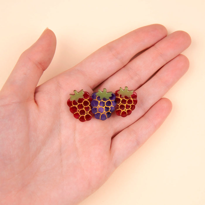 Pasador de pelo - Frutos rojos