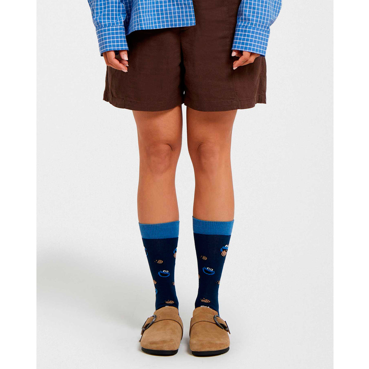Calcetines Besocks - BeSesameStreet Cookie Monster Navy 🍪