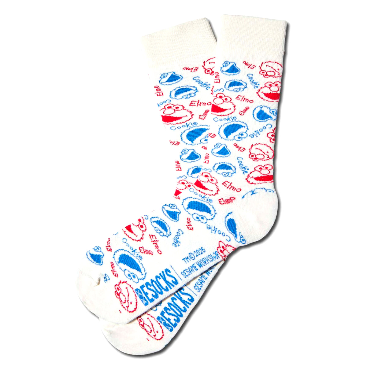 Calcetines Besocks - BeSesameStreet Elmo & Cookie Faces