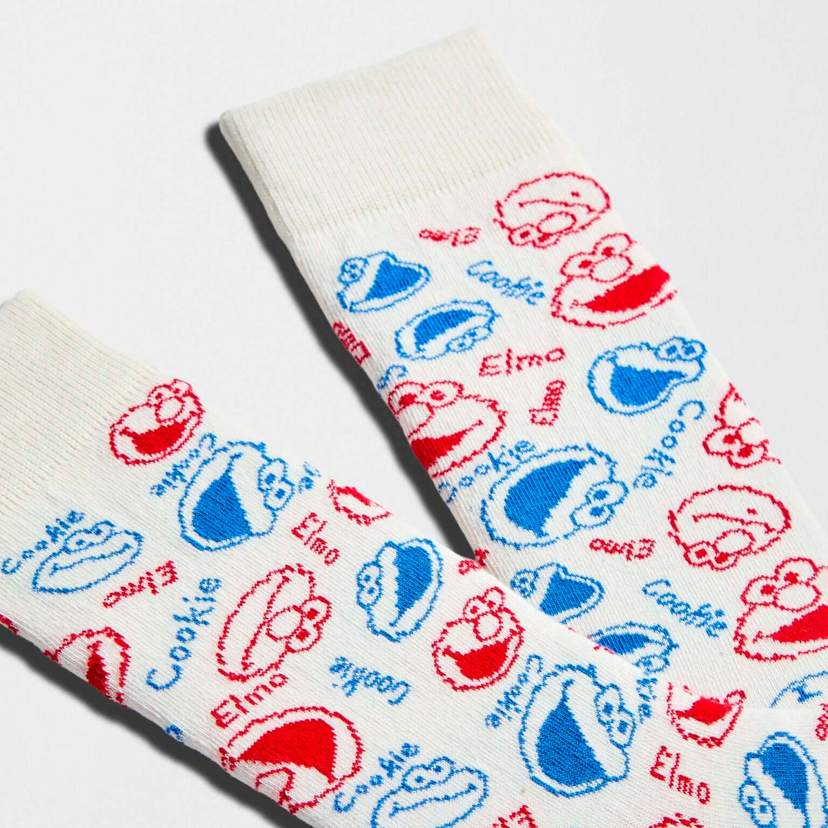 Calcetines Besocks - BeSesameStreet Elmo & Cookie Faces