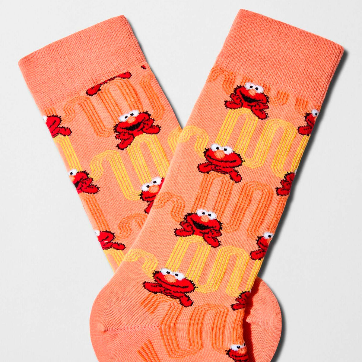 Calcetines Besocks - BeSesameStreet Elmo Zigzag