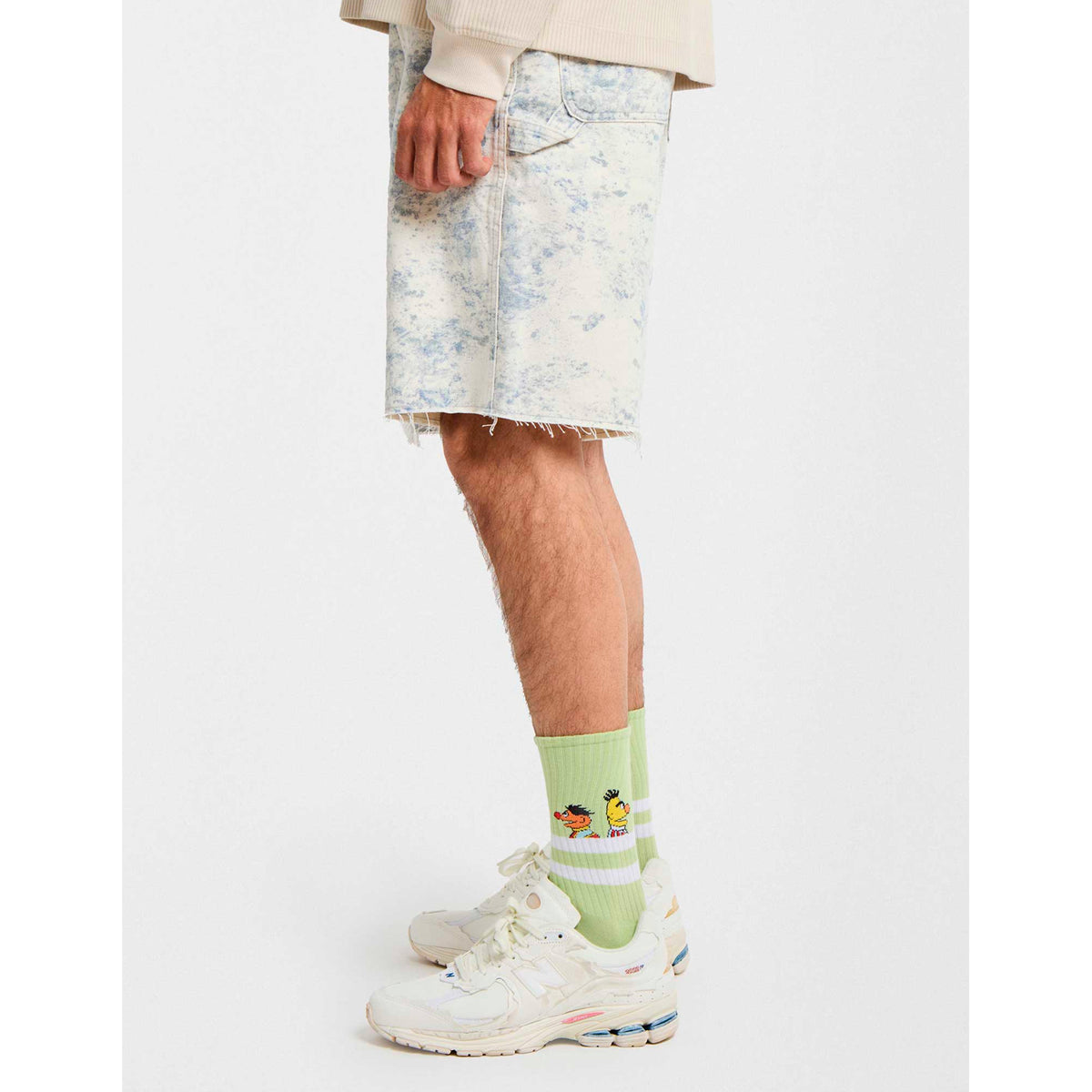 Calcetines Besocks - BeSesameStreet Epi & Blas Green