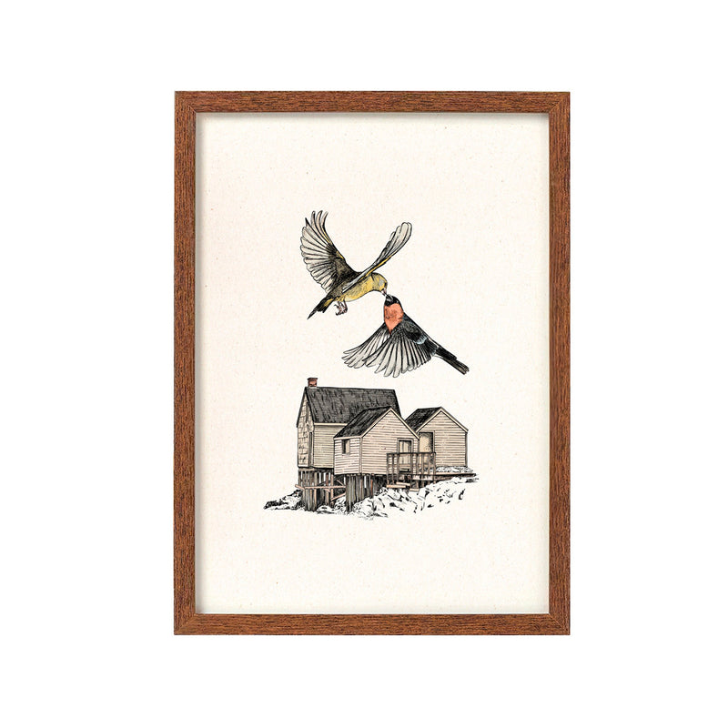 Print de Laura Agustí A5 - "Birds"