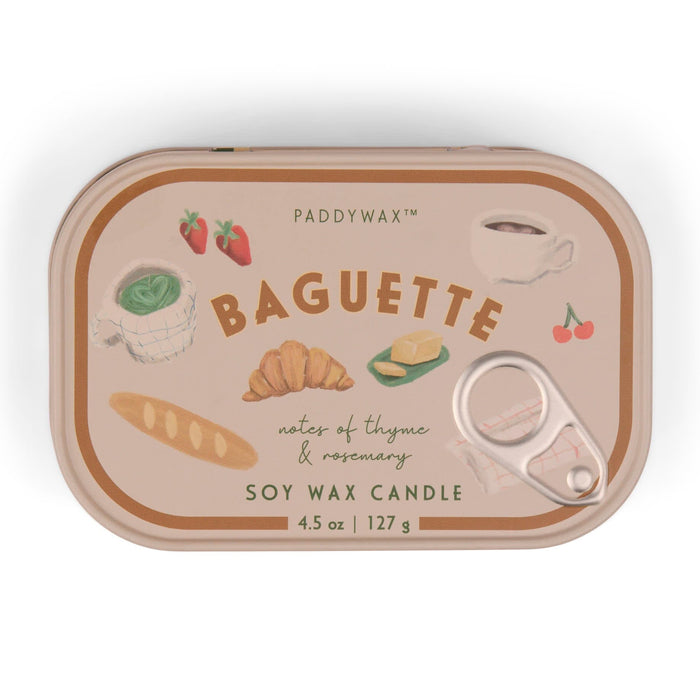 Vela en lata Paddywax - Baguette 🥖