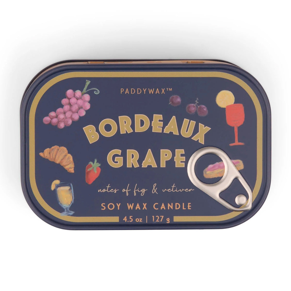 Vela en lata Paddywax - Uva de Burdeos 🍇